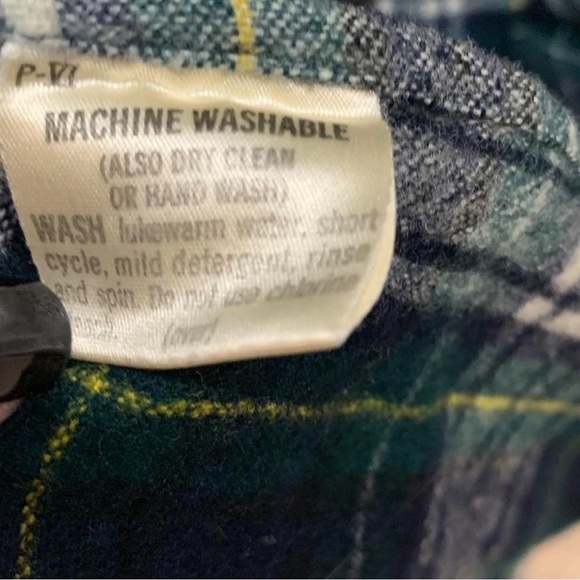 Men’s VTG 1980’s size M Pendleton Outdoorsman Highlander Campbell Tartan Shirt - Picture 6 of 9